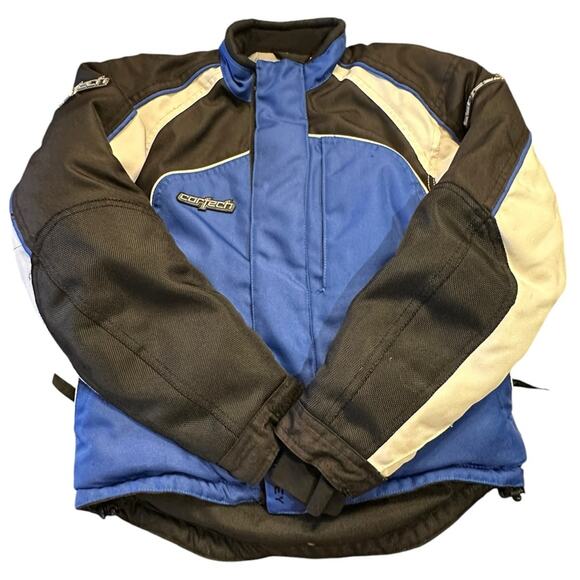 Cortech Youth Small Journey 2.0 Snowmobile Jacket in Blue & Black - Picture 3 of 15